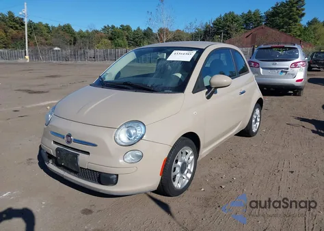 2012 Fiat 500 Pop from USA, damaged, VIN 3C3CFFAR1CT304056